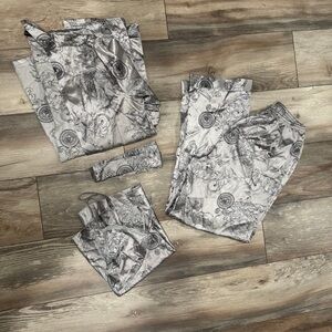 silk pajama set